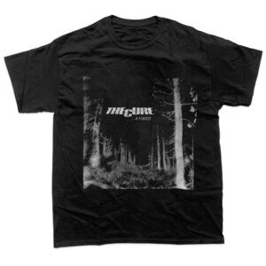 The Cure A Forest Post Punk Gothic Retro Music Fan Gift T-Shirt